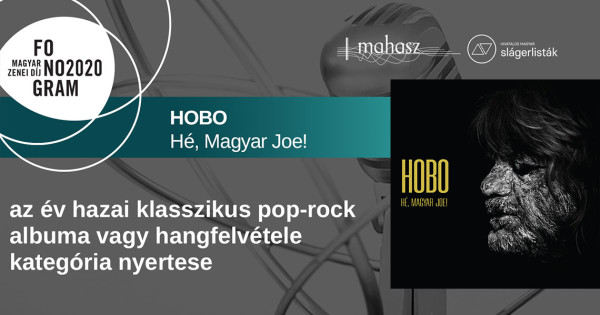 Hobo Fonogram díj nyertes lett!