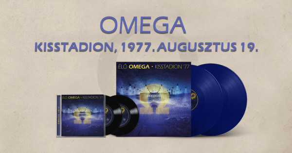 Megjelenik az Omega 1977-es kisstadionos koncertje hangelemezen is!